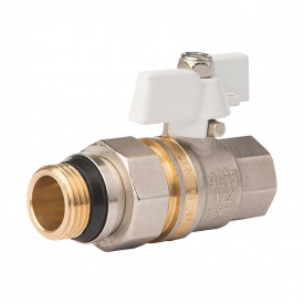 Кран Американка FADO New 1/2" НВ прямая белая
