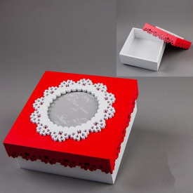 Дерев'яна скринька Червона тина Lefard AL2260