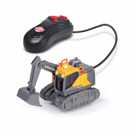 Мини-экскаватор Dickie Toys Volvo со световыми эффектами 14 см (OL218359)
