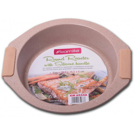 Форма Marble 26.5 з силіконовими ручками Kamille DP37142