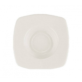 Блюдце для подачі турецького Чаю Квадратне 11 см White Karem Bonna