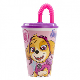 Стакан для детей с трубочкой 430 мл Stor Paw Patrol (74530)