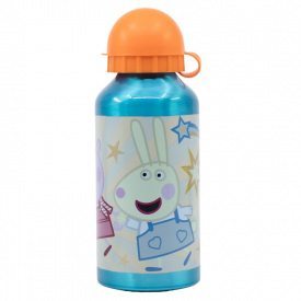 Пляшка алюмінієва дитяча 400 мл Stor Peppa Pig (41234)
