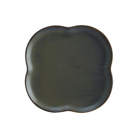 Тарілка плоска Bonna Gloire East 17,5*17,5*2 см Зелений