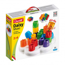 Детская мозаика в наборе большие фишки 21 шт Quercetti DD093000