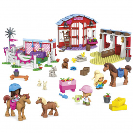 Детский конструктор Horse Yard Mattel