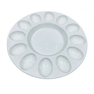 Блюдо для яєць Stenson MC5083 26 см 22688