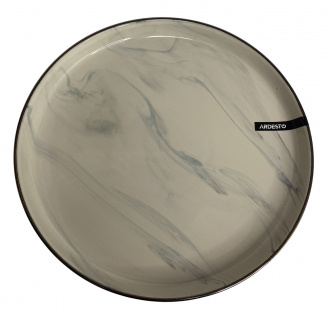 Тарілка обідня Ardesto Marmo AR2927MRB 27 см