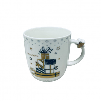 Чашка порцелянова BonaDi 311-135 Beautiful Winter Подарунки 360 мл