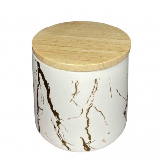 Банка фарфоровая с крышкой BonaDi 805-707 520 мл