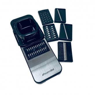 Терка со съемными насадками Kamille KM-3005 29.5х10.3х2 см 6 предметов