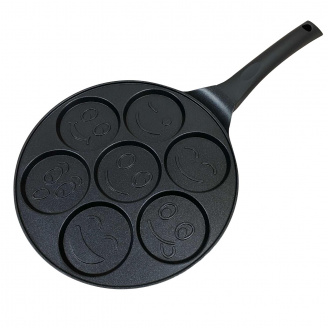 Сковорода для оладок Kamille Смайлики KM-4211 26 см 22736