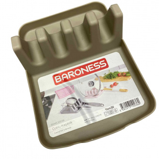 Підставка для кухонних аксесуарів Baroness 10036 18х13,5 см Бежевий
