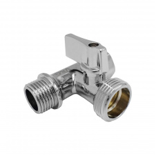 Т-образный шаровой кран V&amp;G 1/2"х3/4"х1/2" для подключения сантехнических приборов