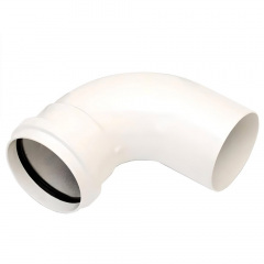 Колено коаксиального дымохода Ariston 80 мм 90° (3318019) Коростень