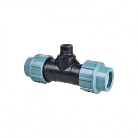 Тройник обжимный SANTEHPLAST ТНР 3/4х3/4 НР