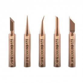 Набор паяльных жал медных 5 шт Best C900M-T MHZ