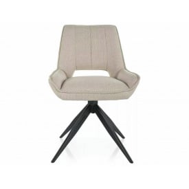 Стілець TELLO BJORN чорний каркас/св.беж 24