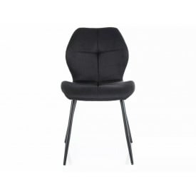 Стілець FRANK NEA чорний каркас/чорний 19