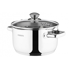 Кастрюля из нержавеющей стали с крышкой Ardesto 4,7 л AR2847CS