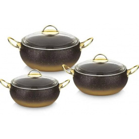 Набір посуду 6 предметів O.M.S 3031-Gold