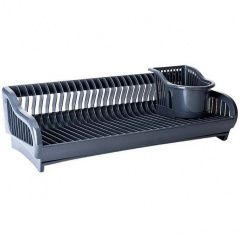 Сушарка для посуду Алеана 167091 53х23х19 см 2в1 Граніт Рівне