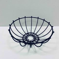 Корзина для фруктов DECOR ART Модерна 25х25х11 см Черный 1042 Королёво