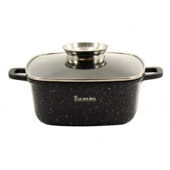 Каструля ZAUBERG ZB-1224 4.4 л Black Буча