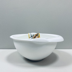 Друшляк з мискою Ucsan Plastik M-223 24,3х22,2х10,2 см 1,8 л Білий Запоріжжя