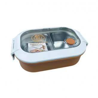 Ланч-бокс пластиковий A-PLUS 458/7892 22,5x14,5 см 22527