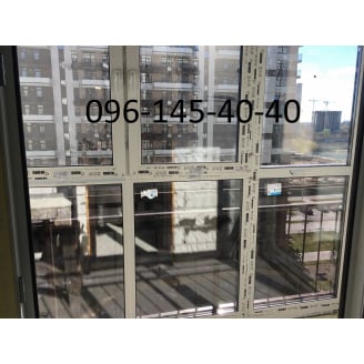 Остекление балкона металлопластиковыми окнами