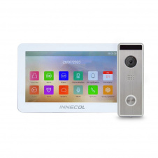 Комплект відеодомофону 7 Innecol NEO HD White та Tantos Triniti HD