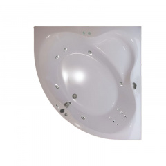 Ванна пристенная WGT Water Rialto GARDA 1400x1400 угловая, белый Балаклея