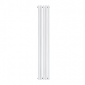 Дизайнерский радиатор IDEALE ADELE 2000×295 вертикальный, белый матовый