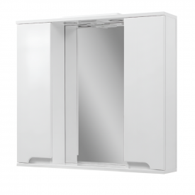 Зеркальный шкаф в ванную Van Mebles Верона 1000х750 с подсветкой, прямоугольный