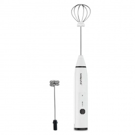 Капучинатор ручний Sokany SK-1772 безшумний акумуляторний білий (SK1772W)