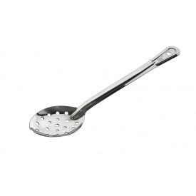 Ложка гарнирная перфорированная из нержавеющей стали One Chef 28,5 см