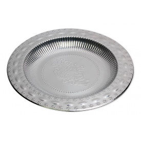 Поднос Mornaren Букет диаметр 34.5см из нержавеющей стали Kamille DP38512