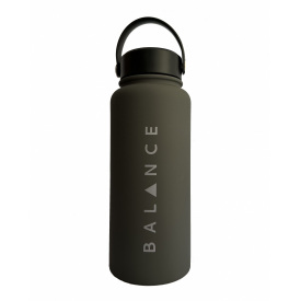 Спортивна термопляшка Vitality The Element Bottle 1 л Dark grey