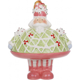 Ємність з кришкою BonaDi Marshmallow soldier для сладкого 21х17х26 см Різнокольоровий DP232115