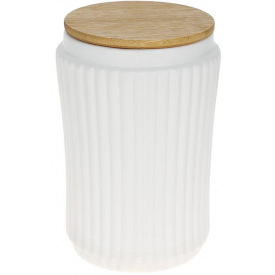 Банка с бамбуковой крышкой 800мл Liness White Bona DP118077