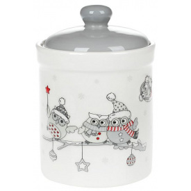 Банка Bona керамическая Owls-волшебницы 1.2л DP37819