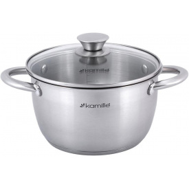 Кастрюля Gladys нержавеющая сталь с мерной шкалой 3л DP61259 Kamille
