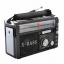 Радіоприймач ФМ Golon RX-381 MP3 USB з ліхтариком Black Ромни