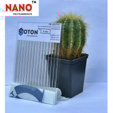 Полікарбонат стільниковий SOTON NANO прозорий 6 мм