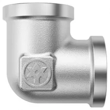 Уголок латунный MIRAYA 1/2" ВВ 90°