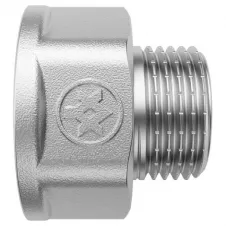 Переход латунный MIRAYA 1/2"x3/8" ВН