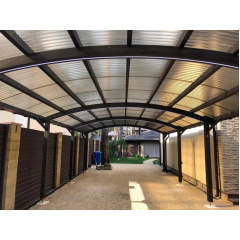 Поликарбонат профилированный TOPLIGHT GR 76/18 UV2 0.9мм бронза микропризмы Харьков