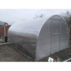Теплица "Косица" 4 х 12 м, (труба оцинкованая 20х20 мм.), полный комплект "Стандарт", пленка UV-6, 150 мкм. Киев