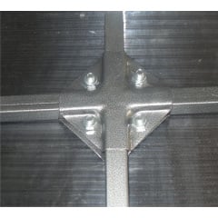Рама Теплица "Западная 8x10" 8x10x3.5 м труба 40x40 Киев